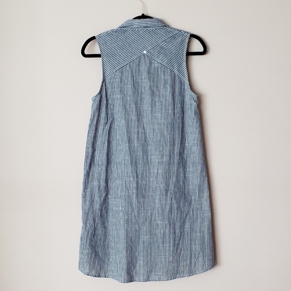 ❗️Deleting❗️Jella C Striped Button Down Dress - Picture 2 of 4